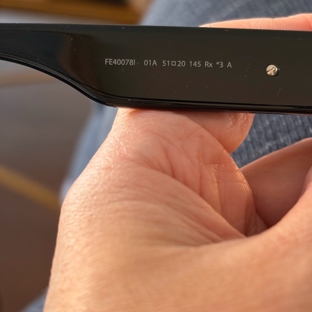 Fendi Black Designer Sunglasses - Picture 4 of 4